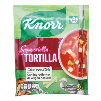 KNORR SOPA TORTILLA 58g