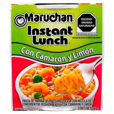 MARUCHAN CAMARÓN y LIMÓN 64g
