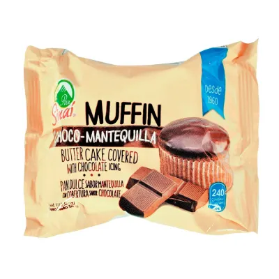 Muffin Choco Mantequilla 58g